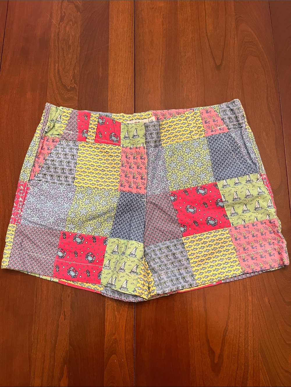 Patchwork Multicolor Girls Vineyard Vines Casual Shorts